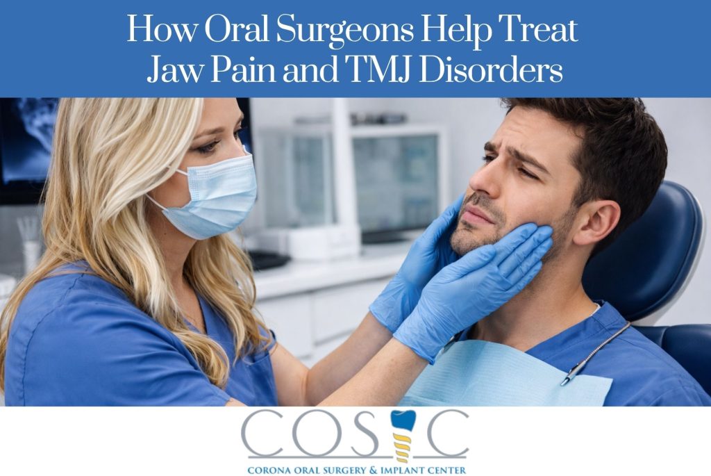 How Oral Surgeons Help Treat Jaw Pain and TMJ Disorders